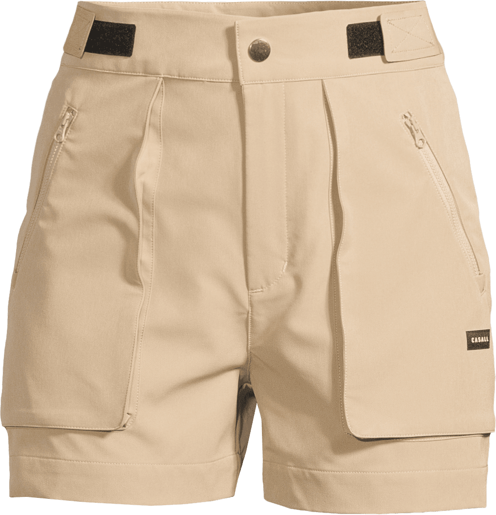 Casall Casall Women's Outdoor Active Shorts Dark Sand