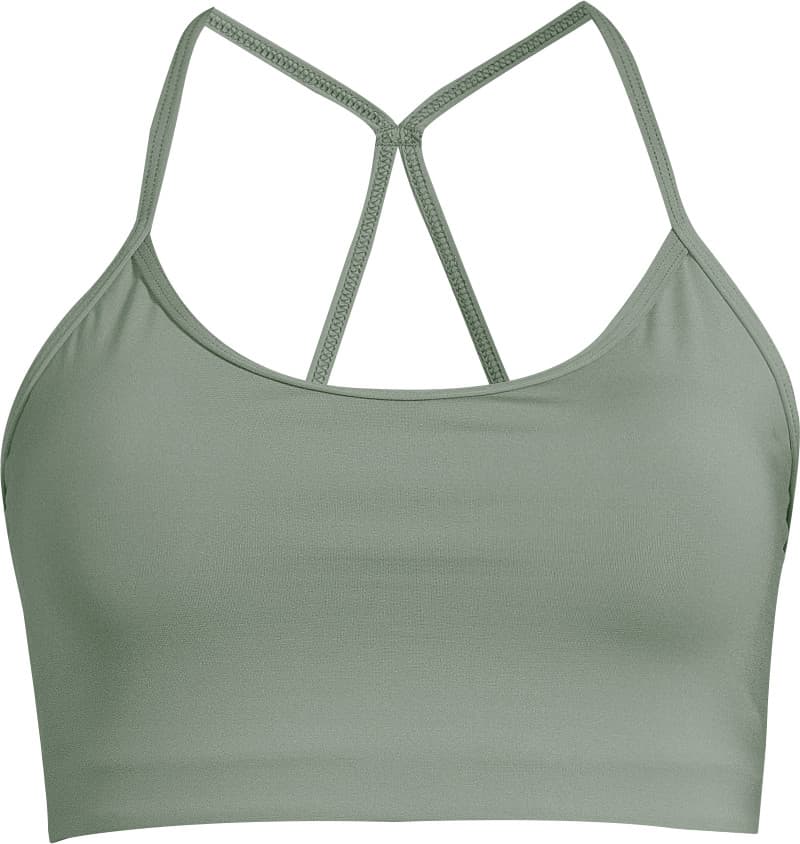 Casall Casall Women's Sleek Strappy Sports Bra Dusty Green
