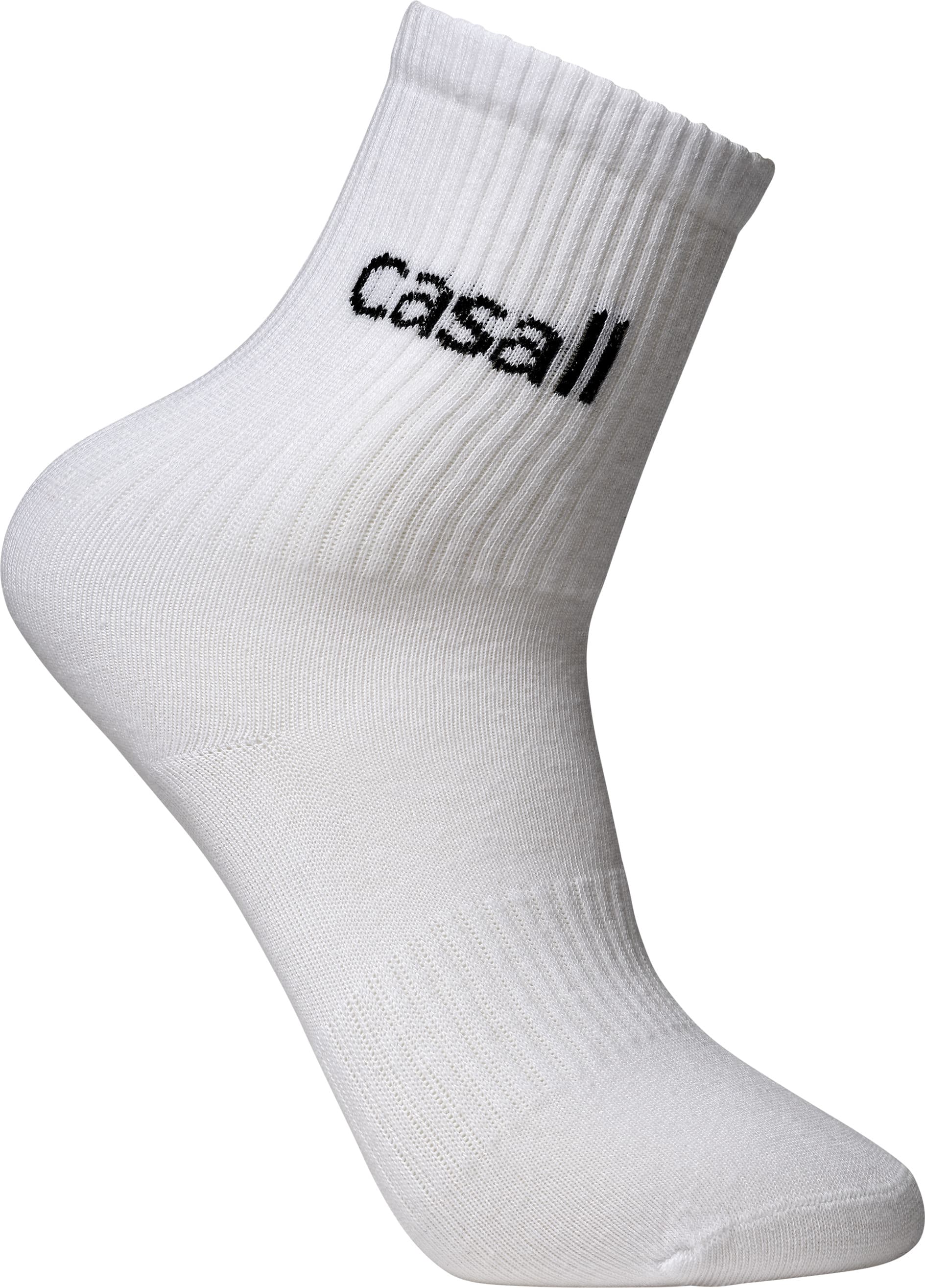 Casall Casall Unisex Urban Tube Sock 2-Pack White