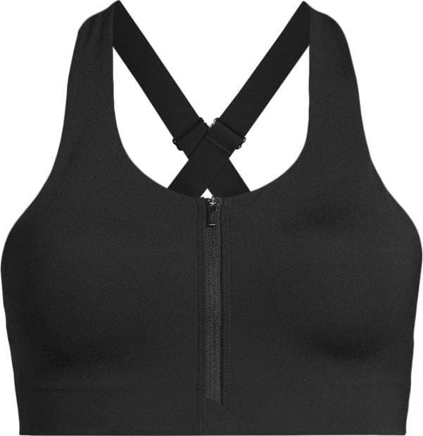 Casall Casall Women's Impact Zip Sports Bra Black