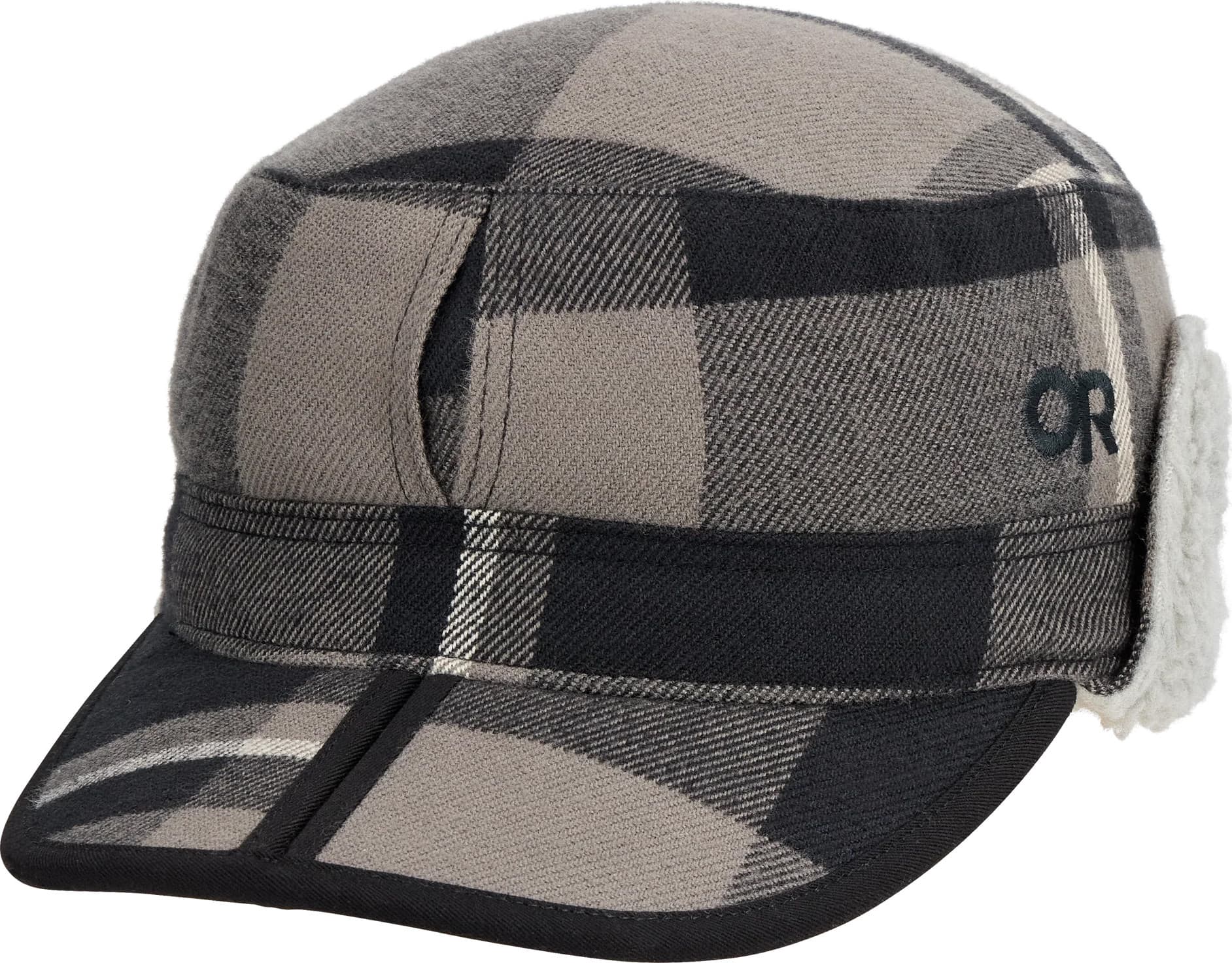 Outdoor Research Outdoor Research Men's Yukon Cap Black/Pewter Plaid