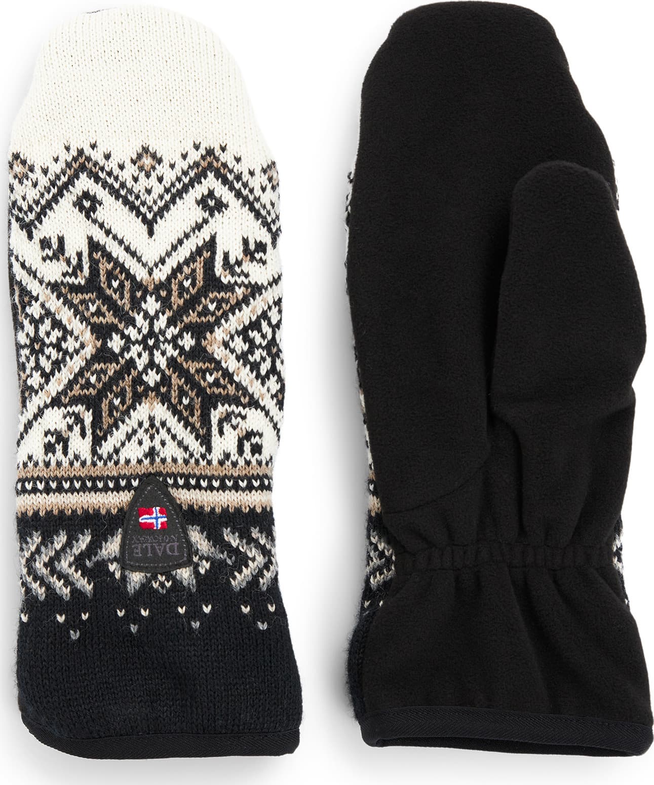 Dale of Norway Dale of Norway Vail Polar Mittens Black/Offwhite