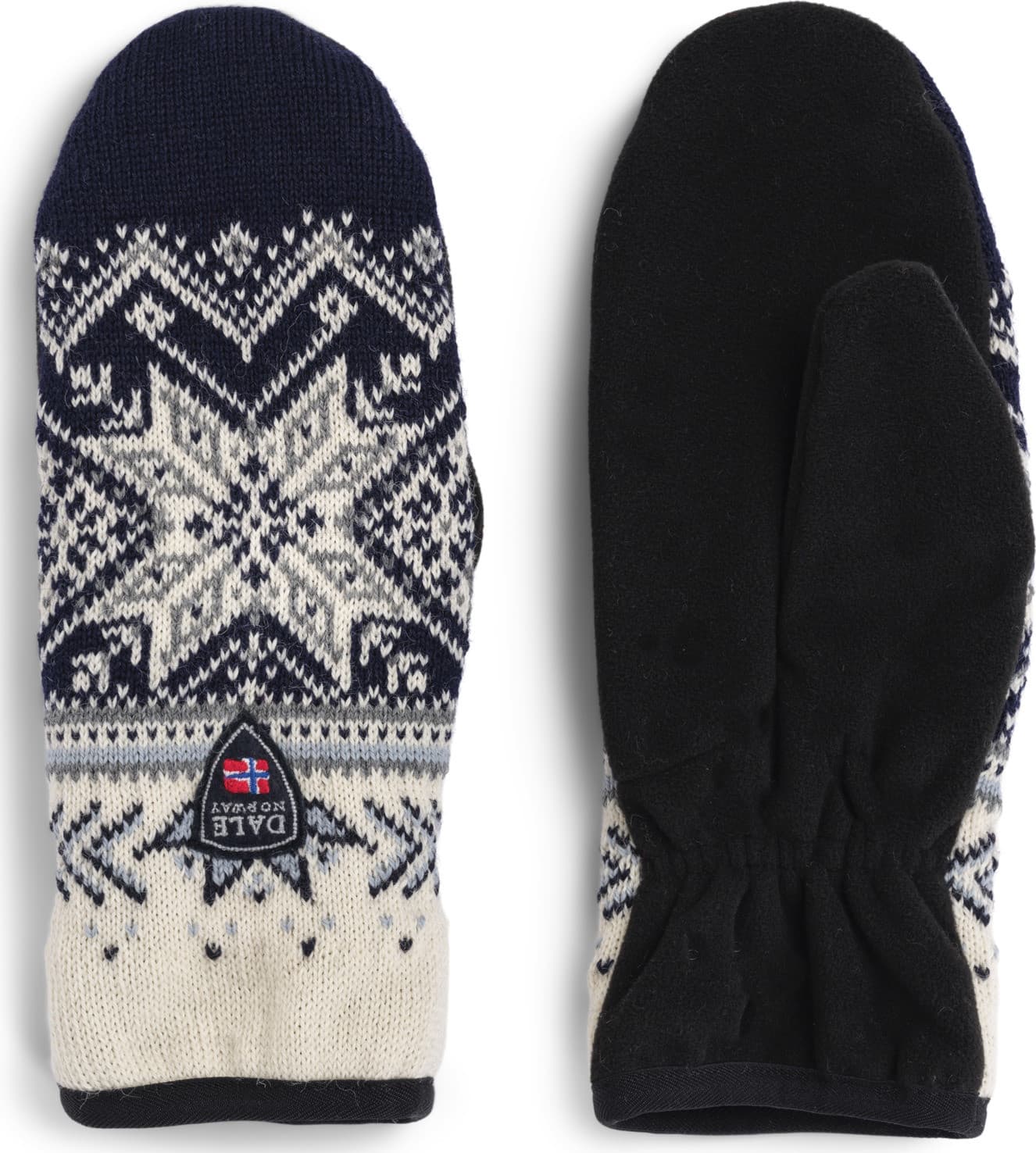 Dale of Norway Dale of Norway Vail Polar Mittens Offwhite/Marine/Midnight Navy