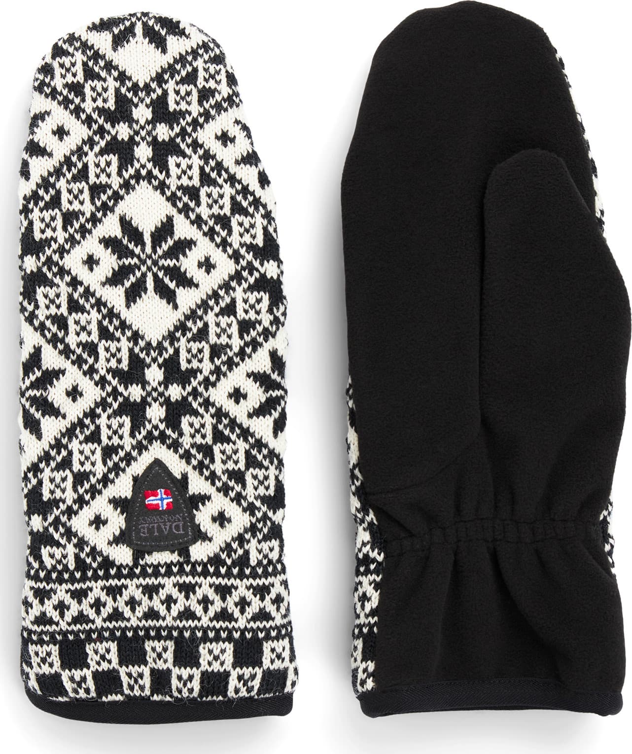 Dale of Norway Dale of Norway Unisex Bjorøy Polar Mittens Black/Offwhite