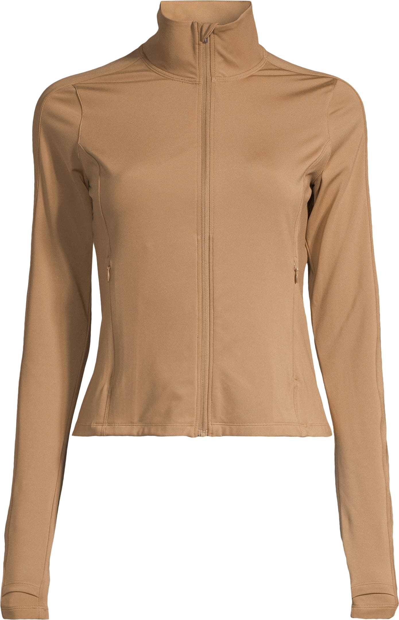 Casall Casall Women's Soft Touch Zip Jacket Light Khaki