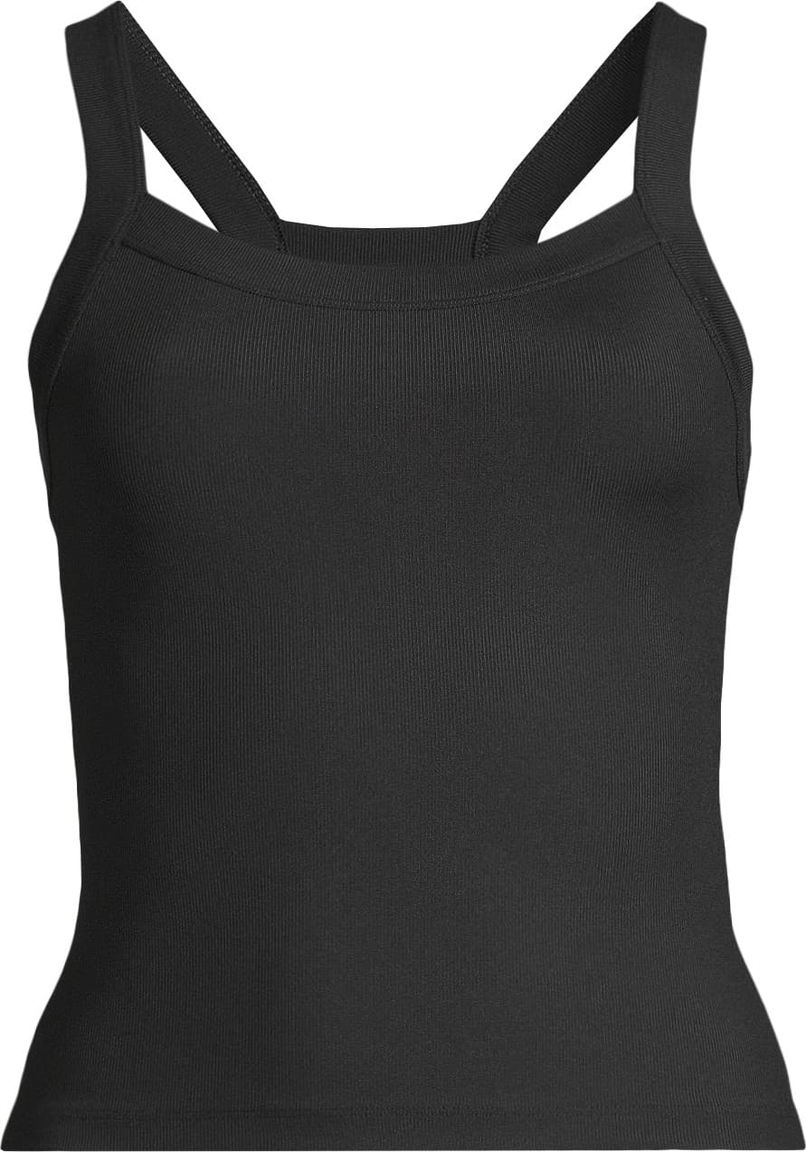 Casall Casall Women's Defined Rib Tank Black