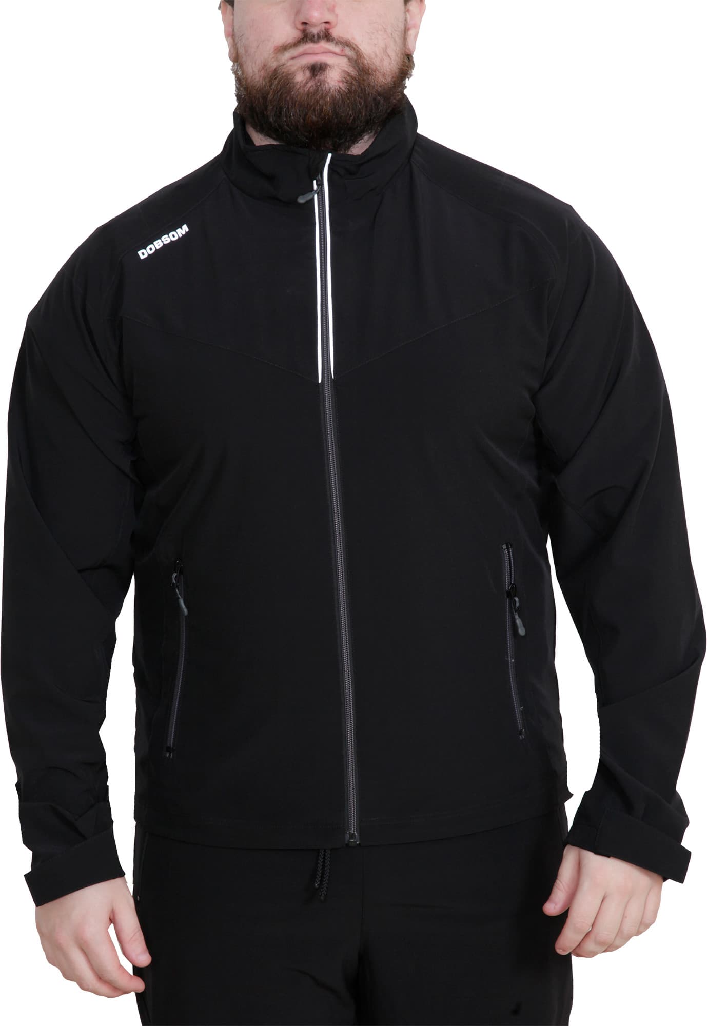 Dobsom Dobsom Men's Axs Stretch Jacket Black
