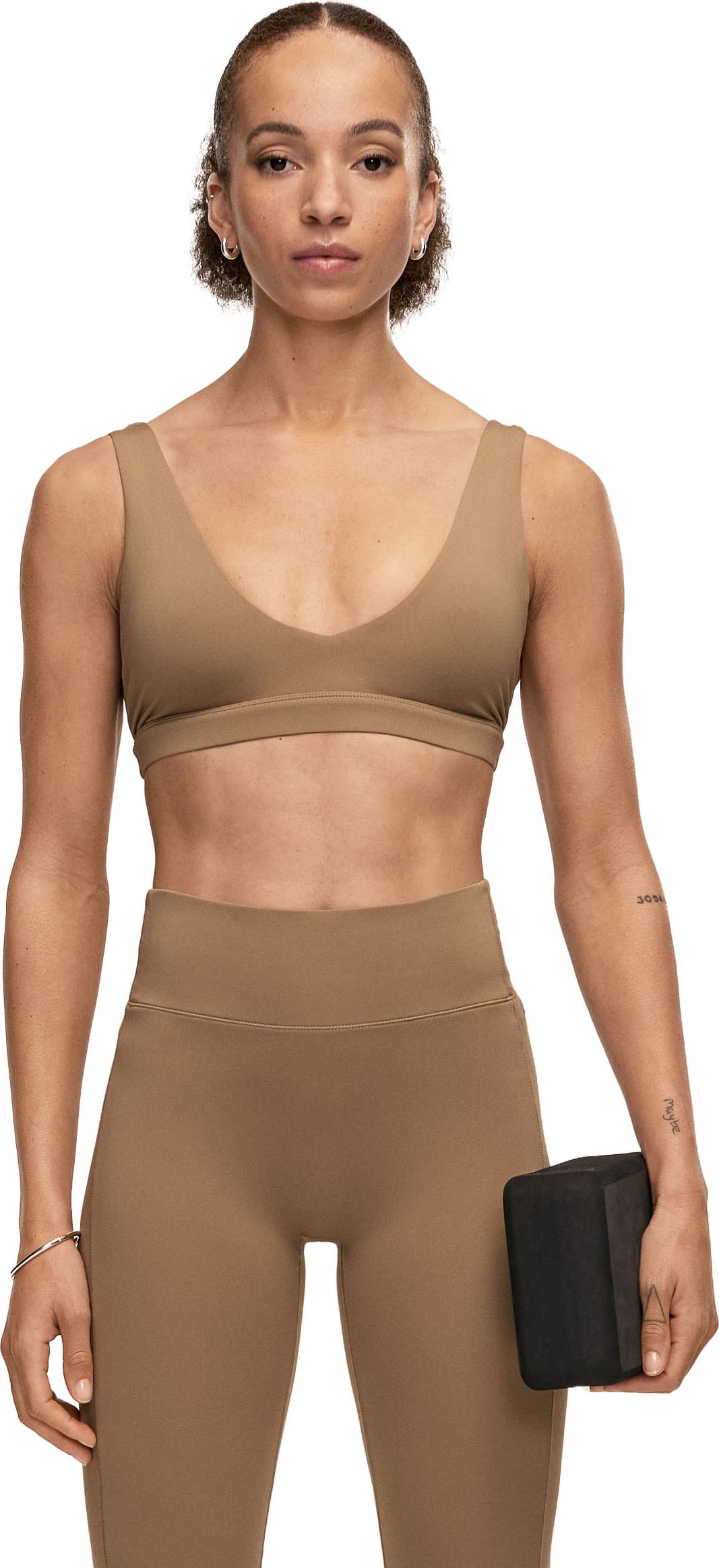 Casall Casall Women's Soft Touch Padded Sports Bra Light Khaki