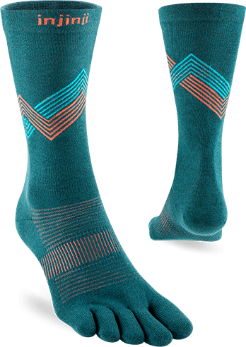 Injinji Injinji Run Lightweight Crew Lagoon