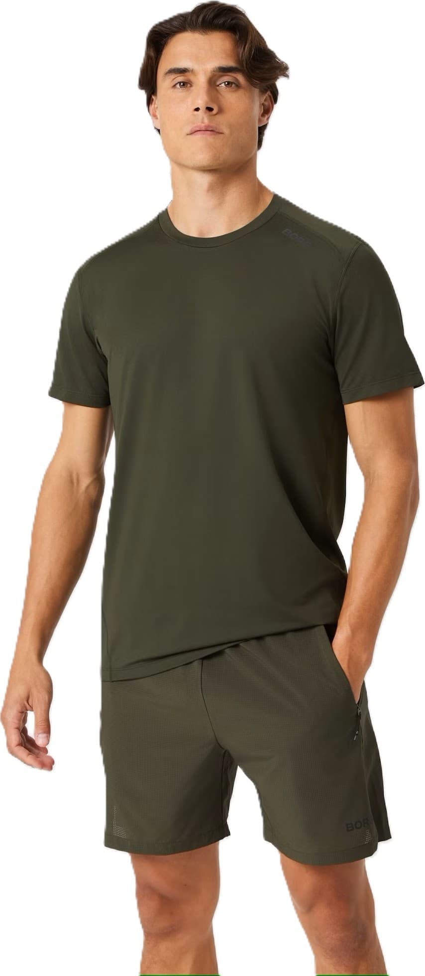 Björn Borg Björn Borg Men's Borg Athletic T-Shirt Forest Night
