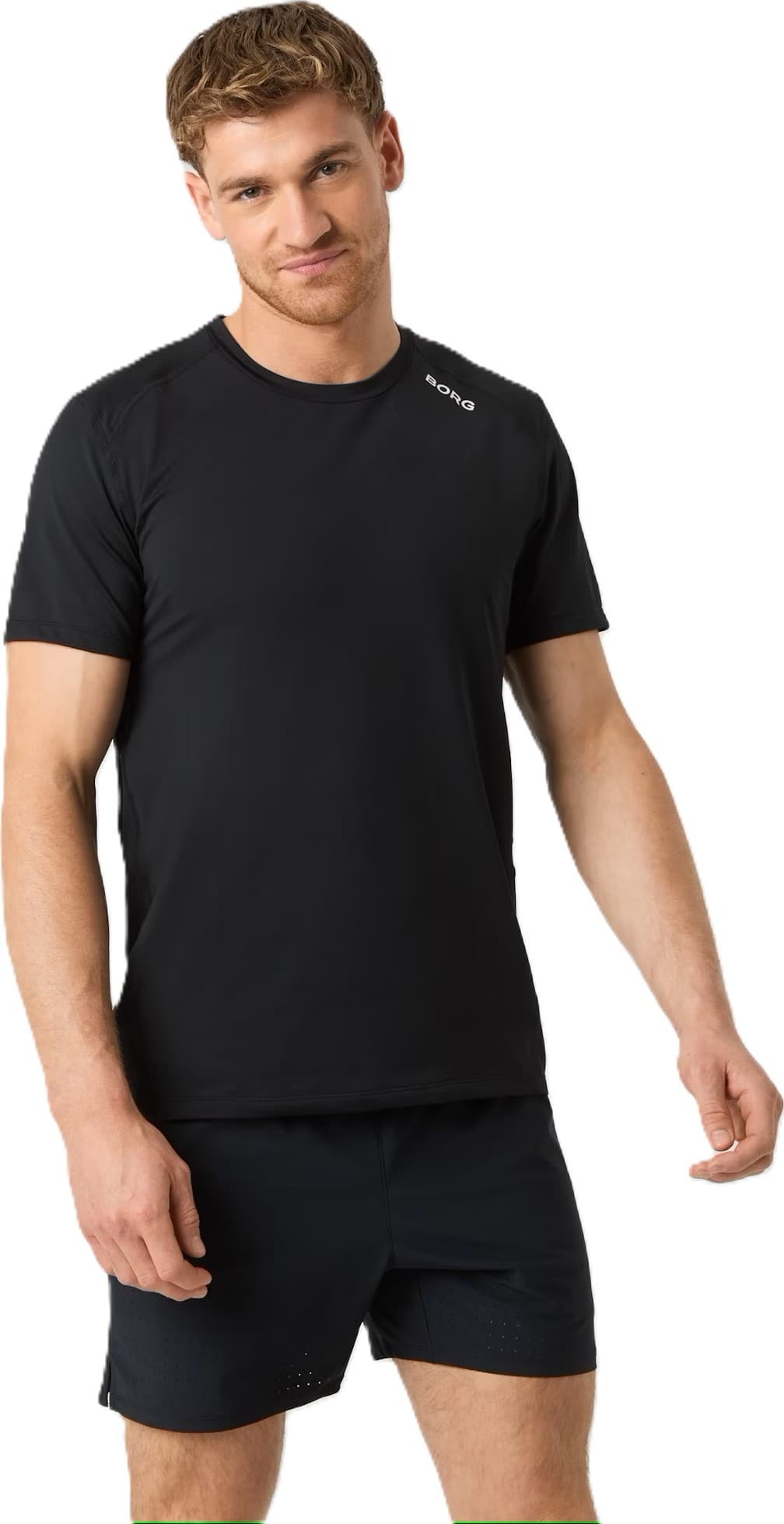 Björn Borg Björn Borg Men's Borg Athletic T-Shirt Black Beauty