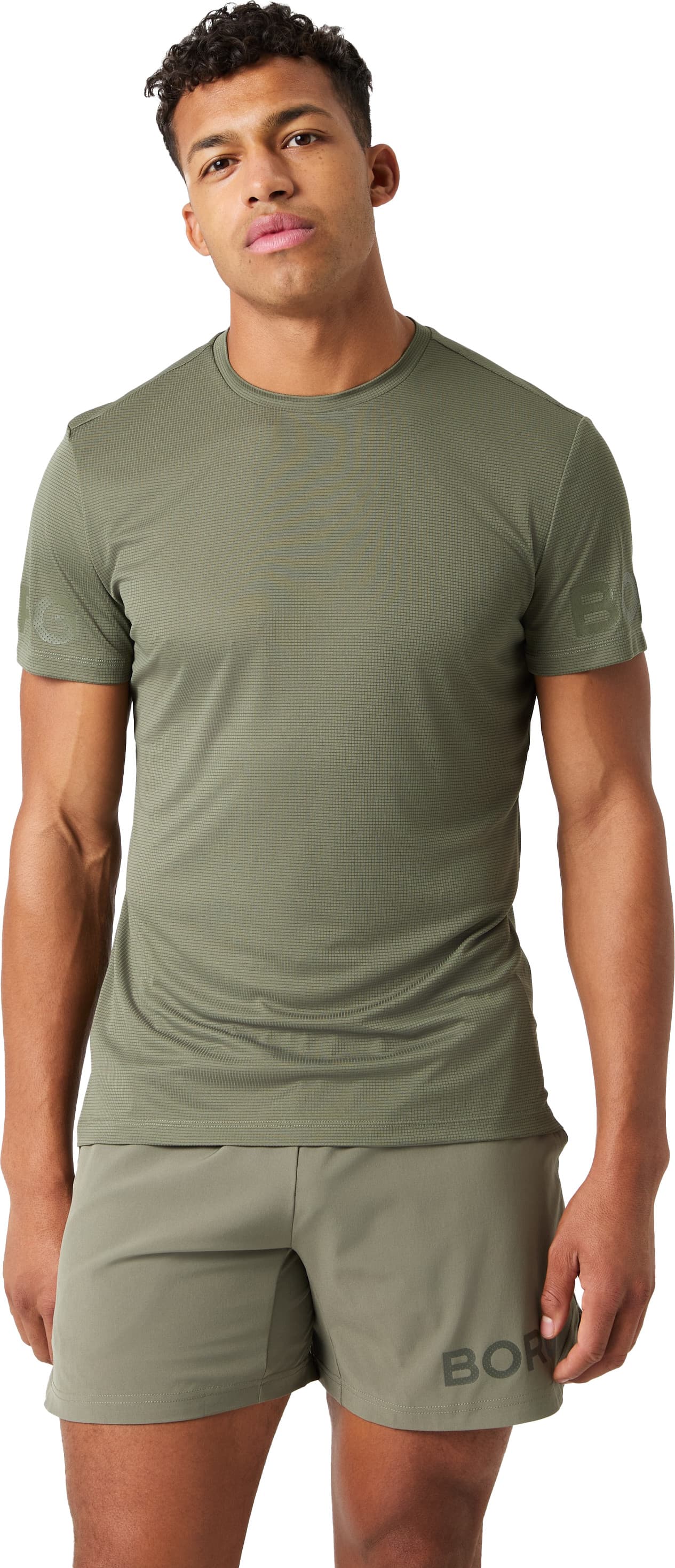 Björn Borg Björn Borg Men's Borg Light T-Shirt Dusty Olive