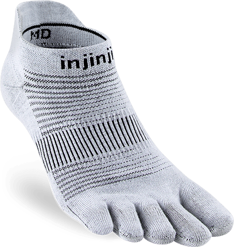 Injinji Injinji Run Original Weight No-Show Gray
