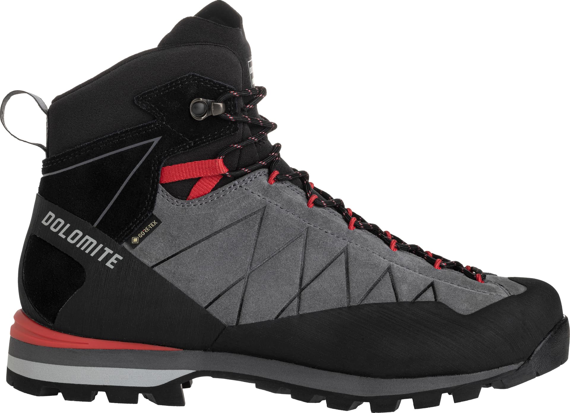 Dolomite Dolomite Men's Crodarossa Hi GORE-TEX Gunmetal Grey/Fiery Red
