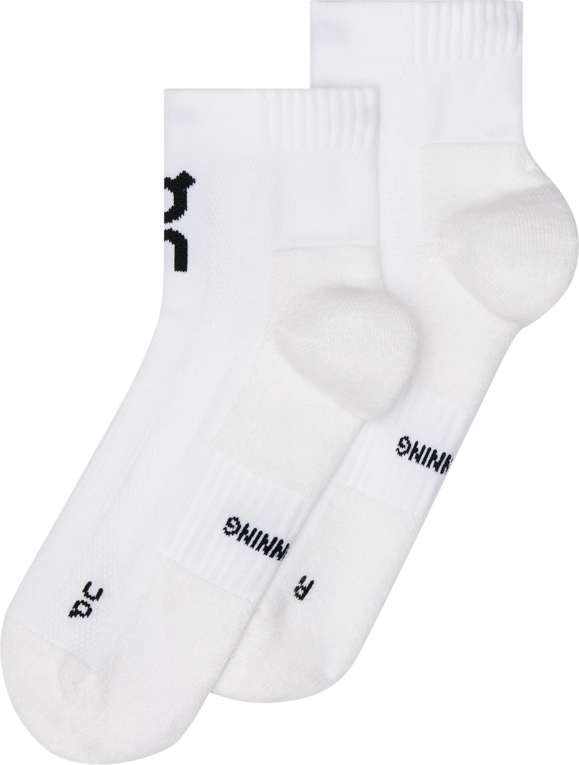 On On Core Run Sock Mid 2P White