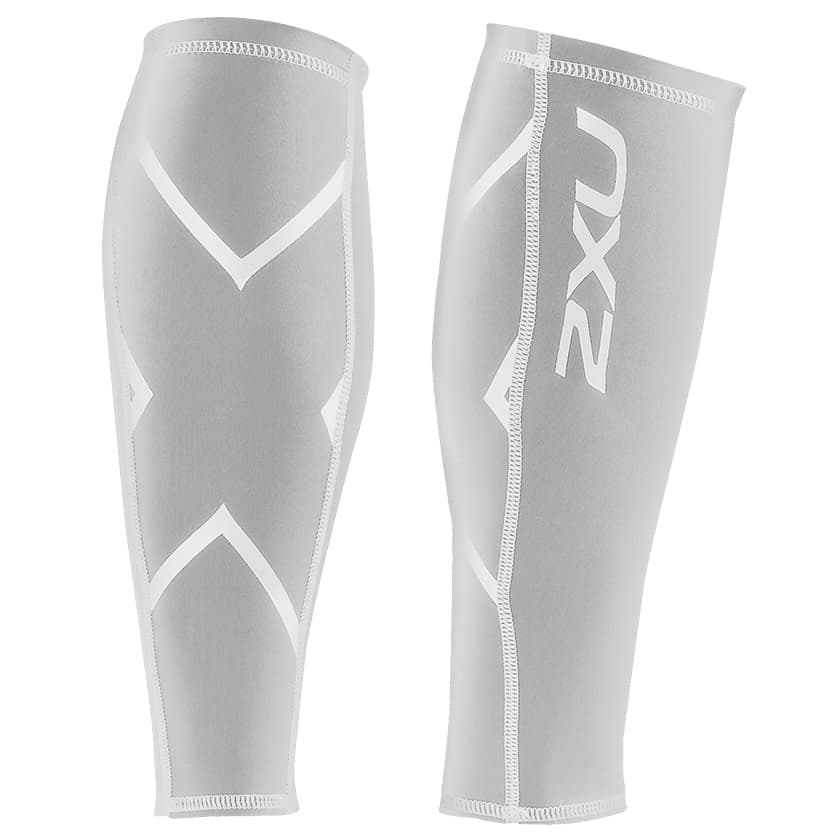 2Xu 2XU Compression Calf Guard White/White