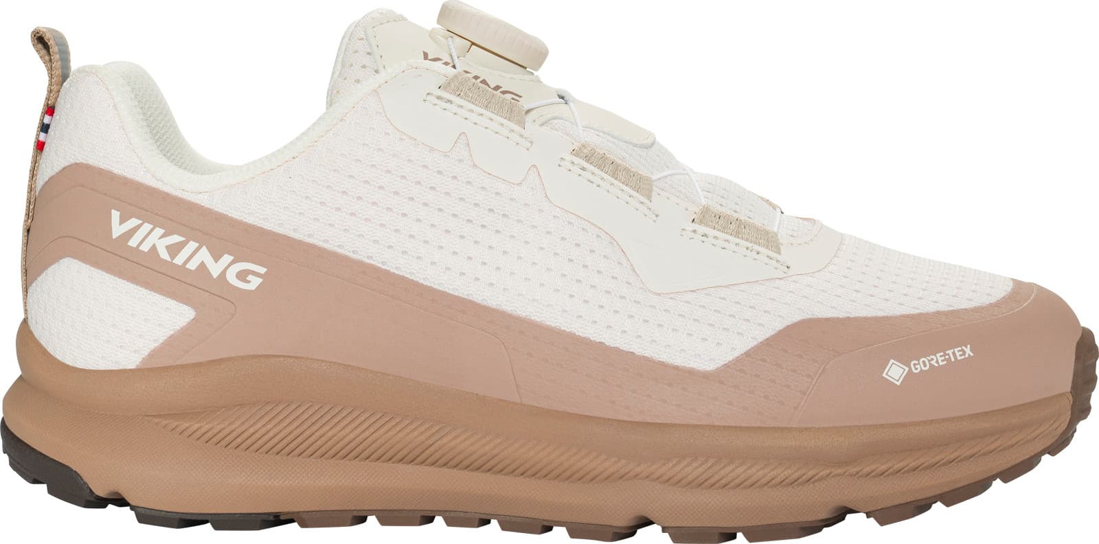 Viking Footwear Viking Footwear Women's Motion Low GORE-TEX Boa Cream/brown
