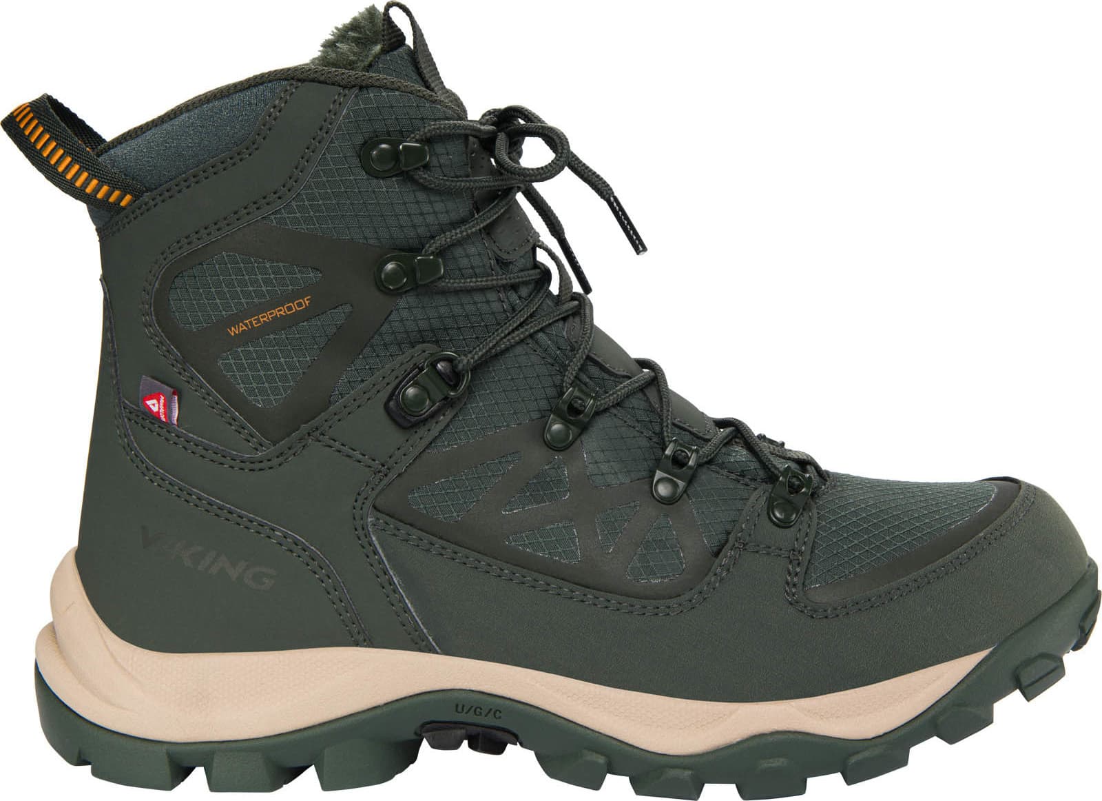 Viking Footwear Viking Footwear Men's Constrictor High Waterproof Huntinggreen