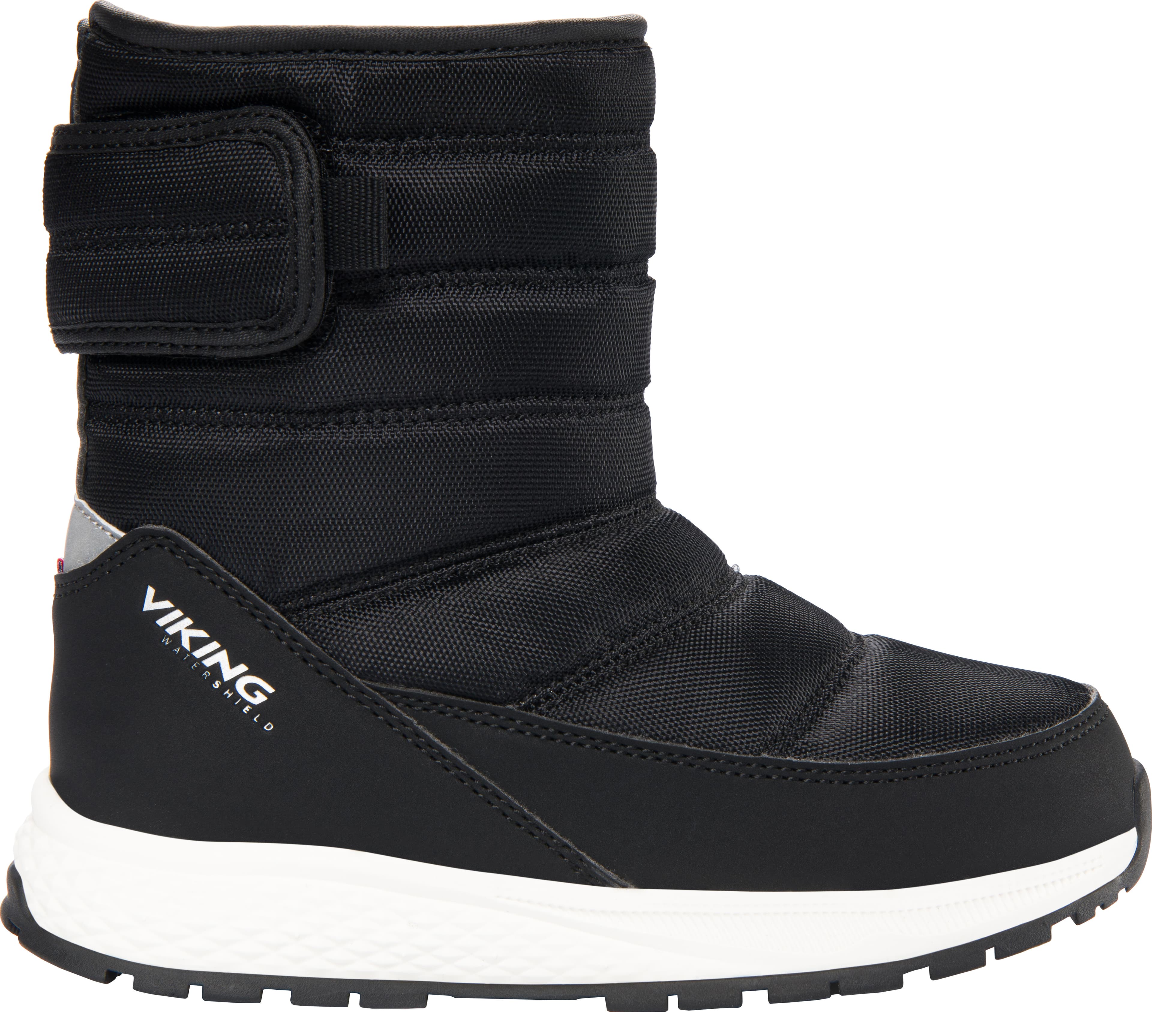 Viking Footwear Viking Footwear Kids' Equip Pull-On Warm Waterproof 1v Black