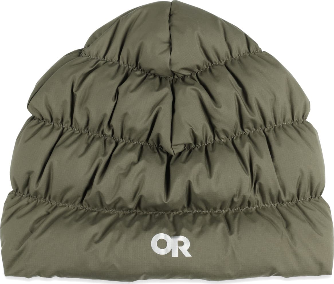 Outdoor Research Outdoor Research Coldfront Down Beanie Ranger Green