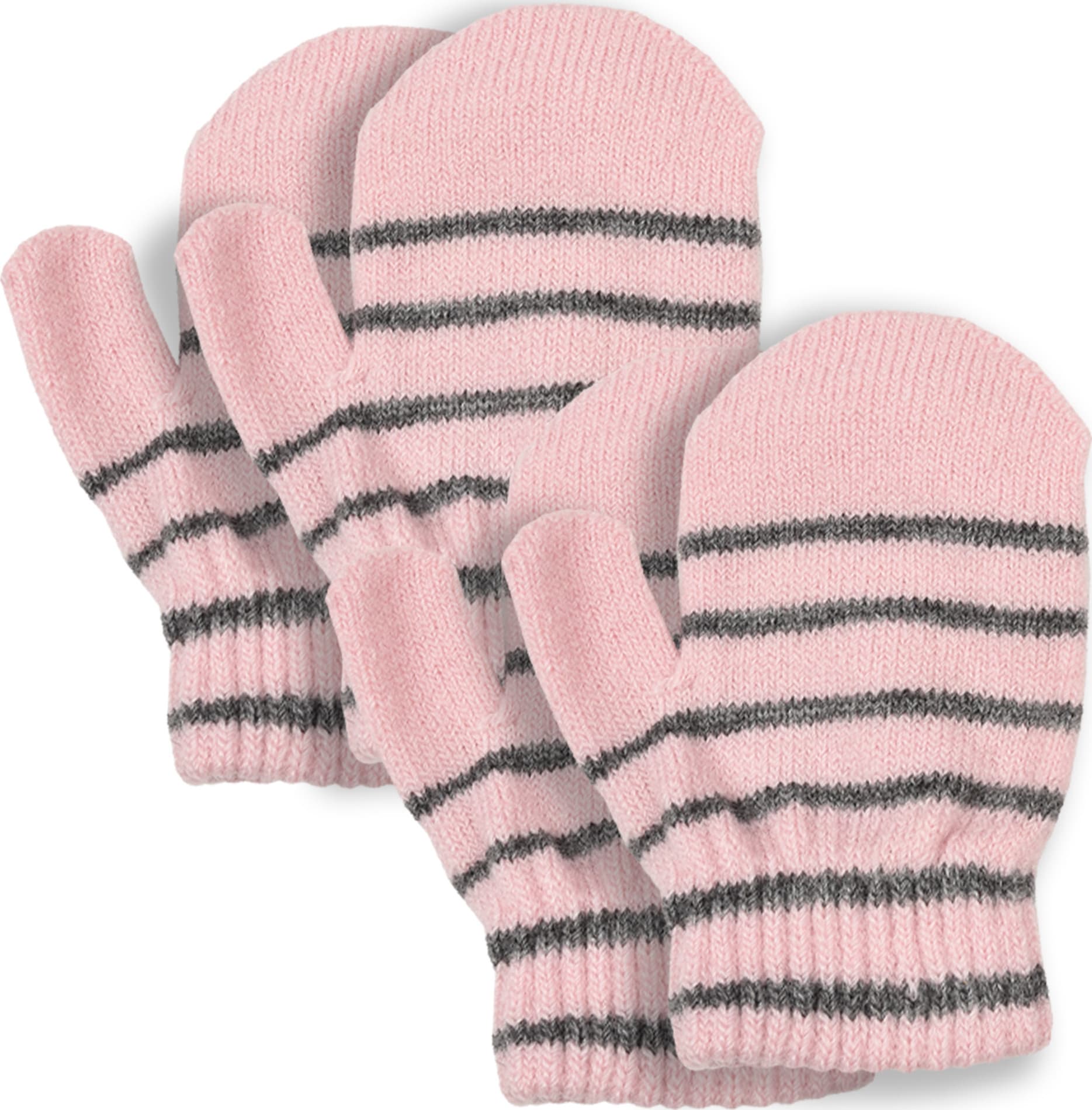 Lindberg Lindberg Kids' Magic Wool Stripe 2-P Pink/Anthracite
