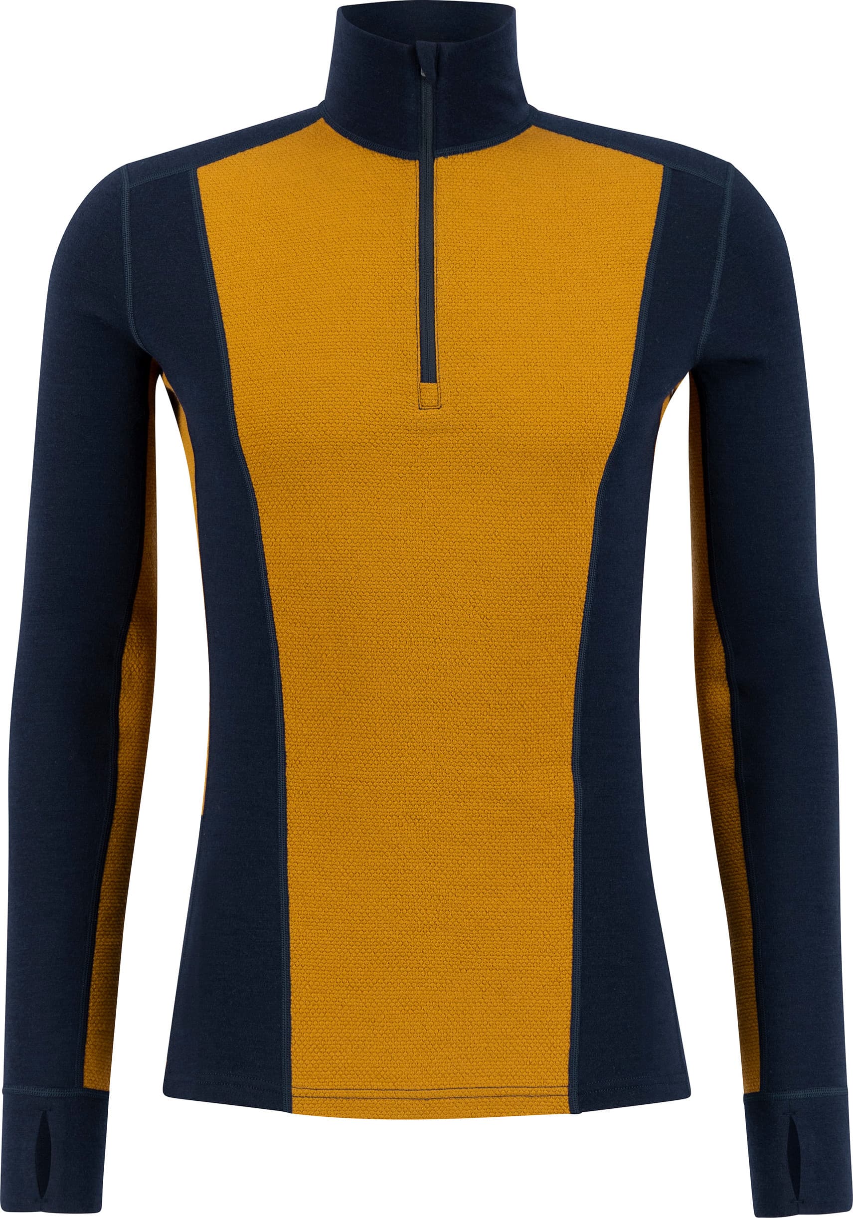 Ulvang Ulvang Men's Peak Map Half Zip Baselayer Navy Blue/Cathay Spice