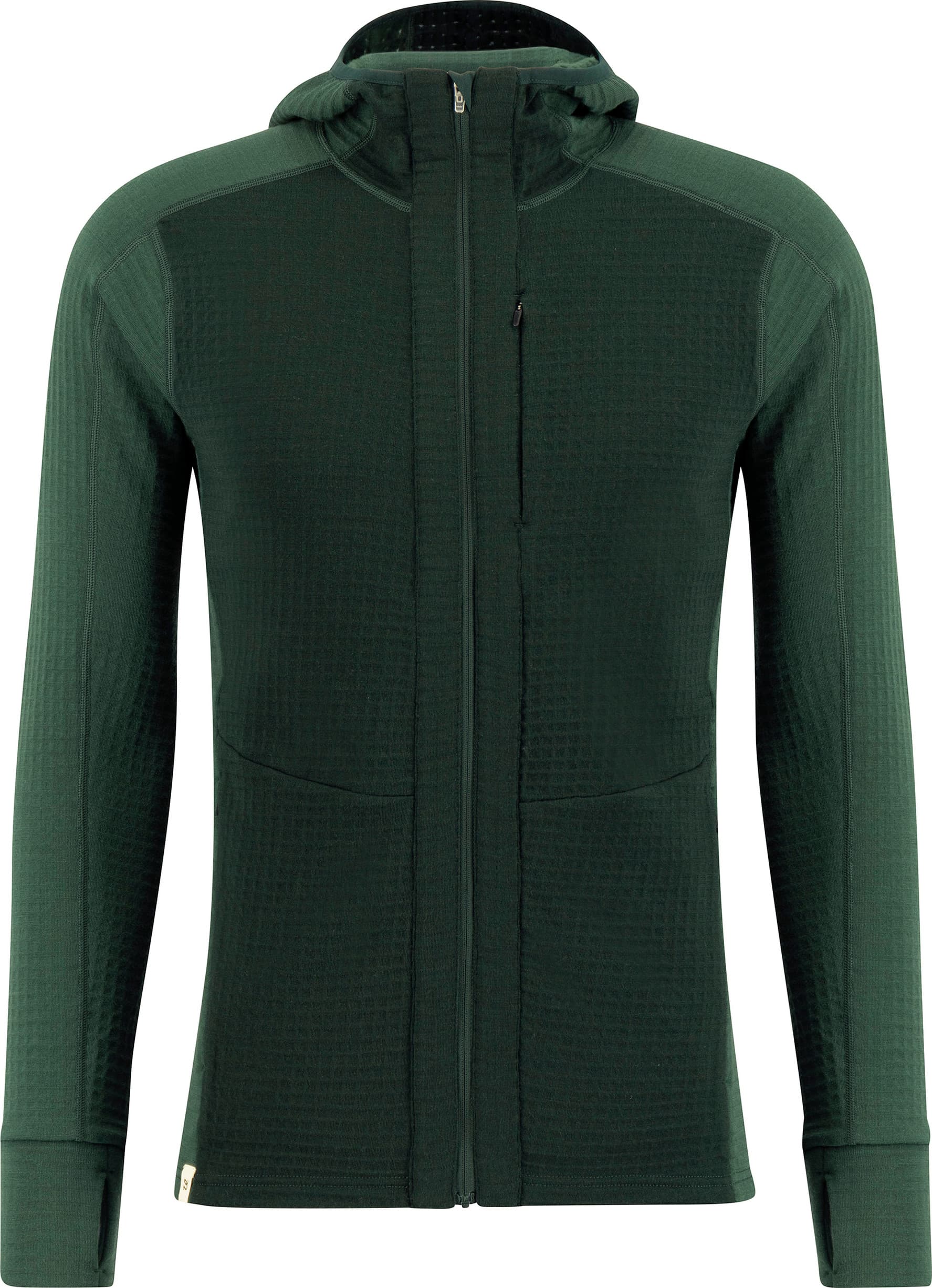 Ulvang Ulvang Men's Peak Field Hooded Full Zip Midlayer Trekking Green/Beetle Green