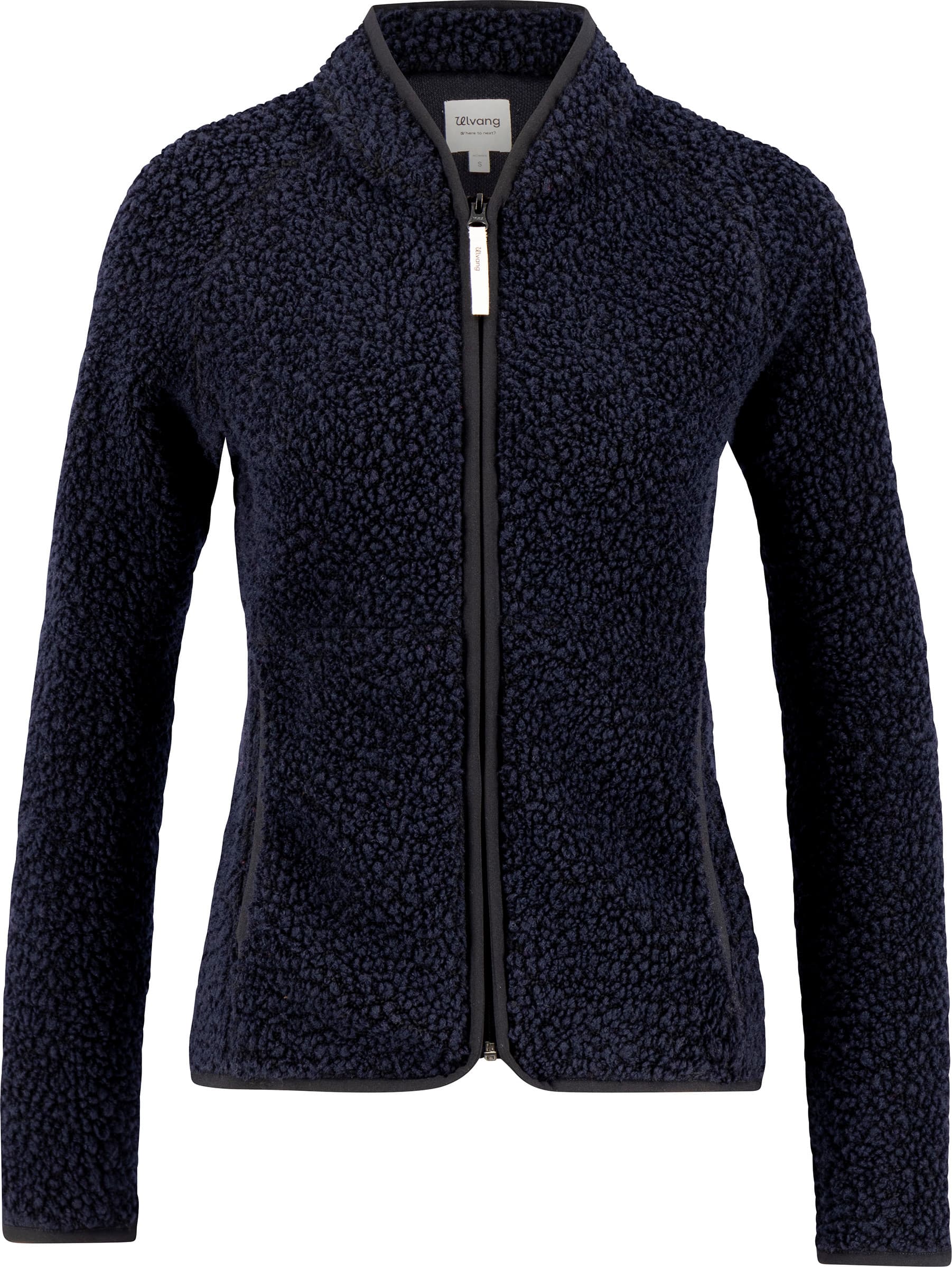 Ulvang Ulvang Women's Re Orbit Full Zip Wool Pile Navy Blue