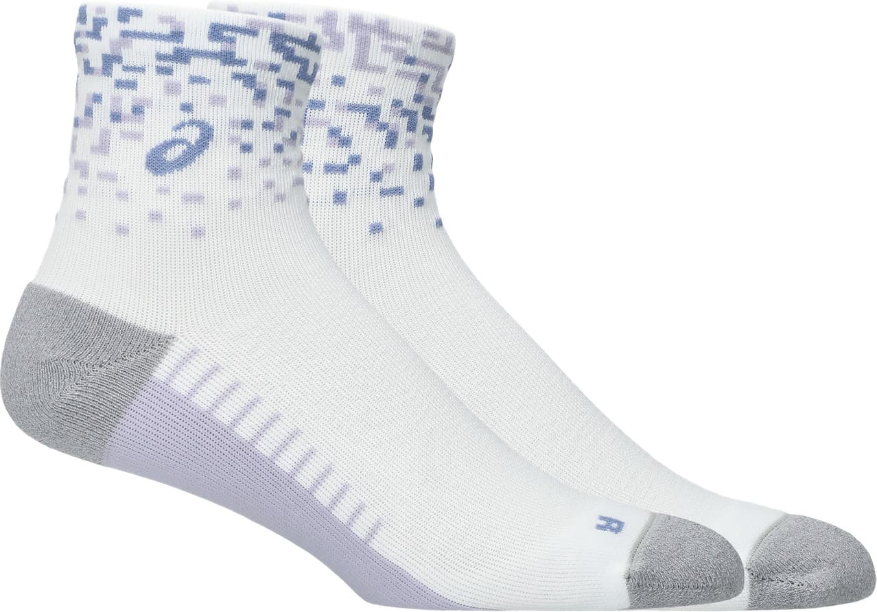 ASICS Asics Performance Run Sock Quarter Brilliant White/Lilac Hint/Bluebell