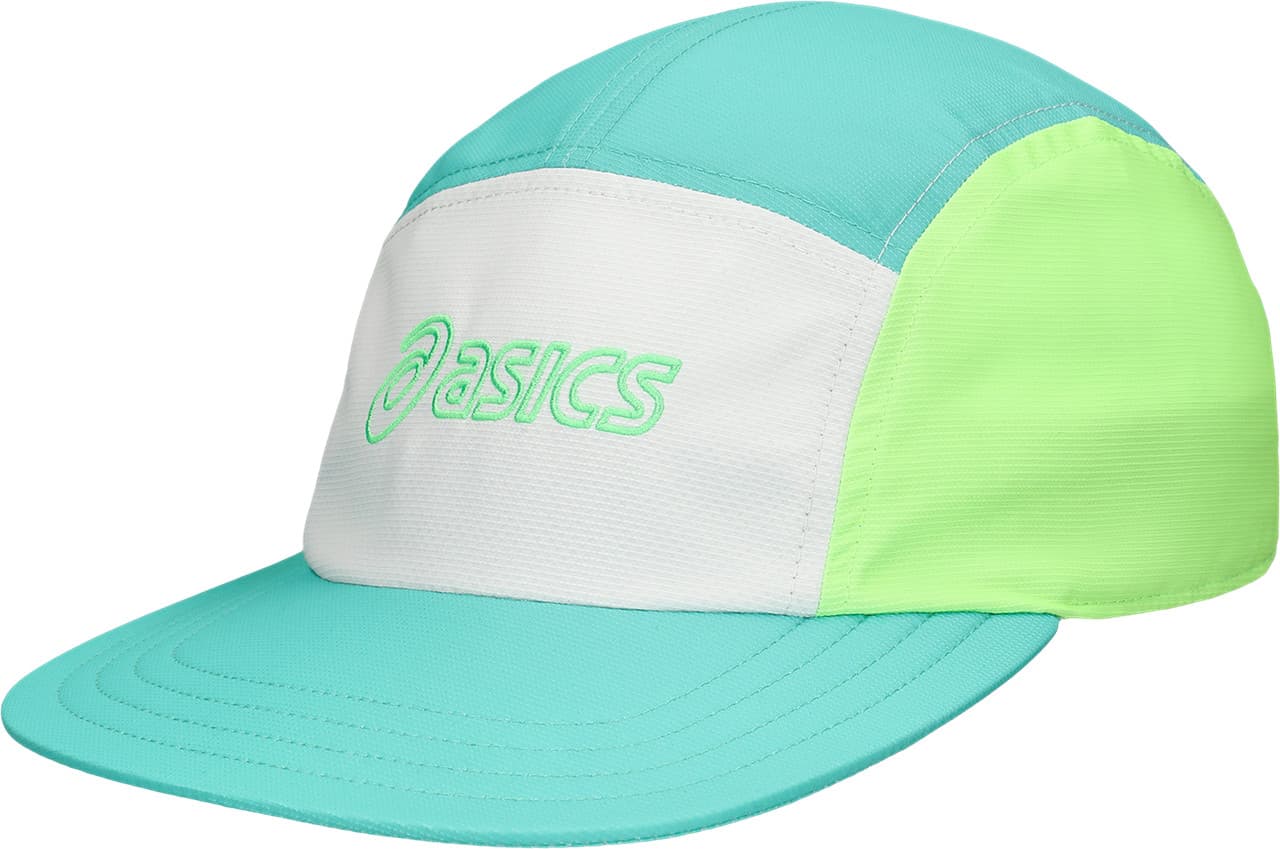 ASICS Asics Performance Running 5 Panel Cap Aurora Green/Cream