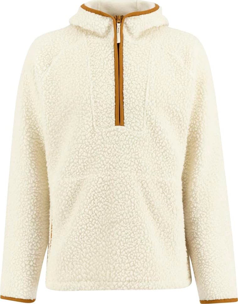 Ulvang Ulvang Unisex Re Orbit Hooded Half Zip Wool Pile Off White