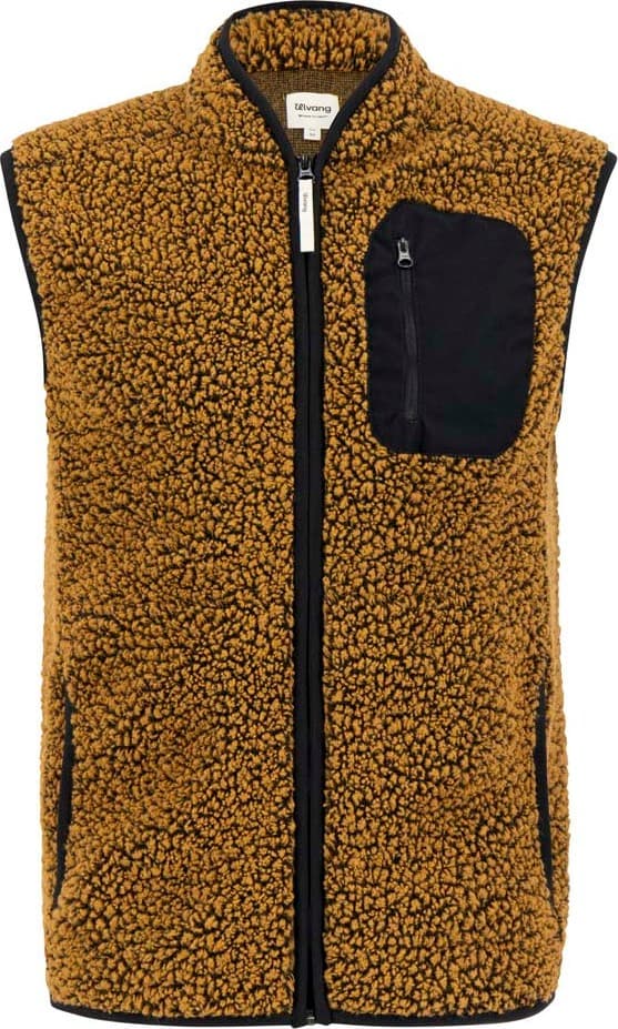 Ulvang Ulvang Unisex Re Orbit Vest Wool Pile Cathay Spice