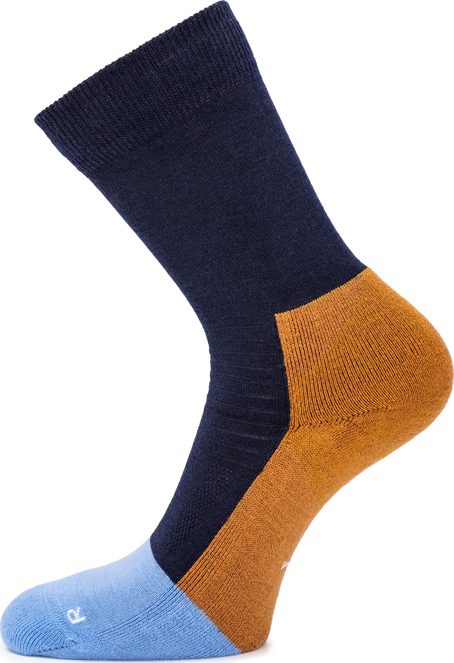 Ulvang Ulvang Hero Warm Crew Sock Navy Blue/ Cathay Spice / Provence Blue
