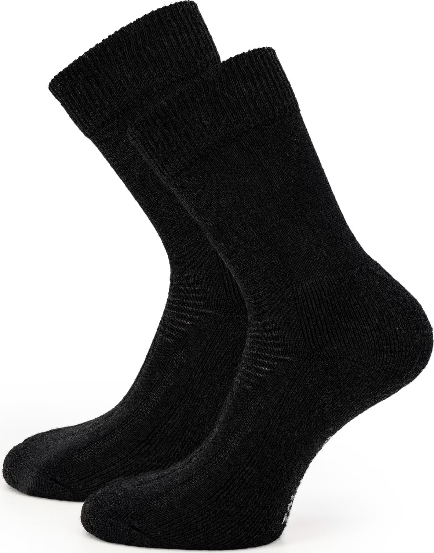 Ulvang Ulvang Unisex Link Warm Crew Sock 2pack Black