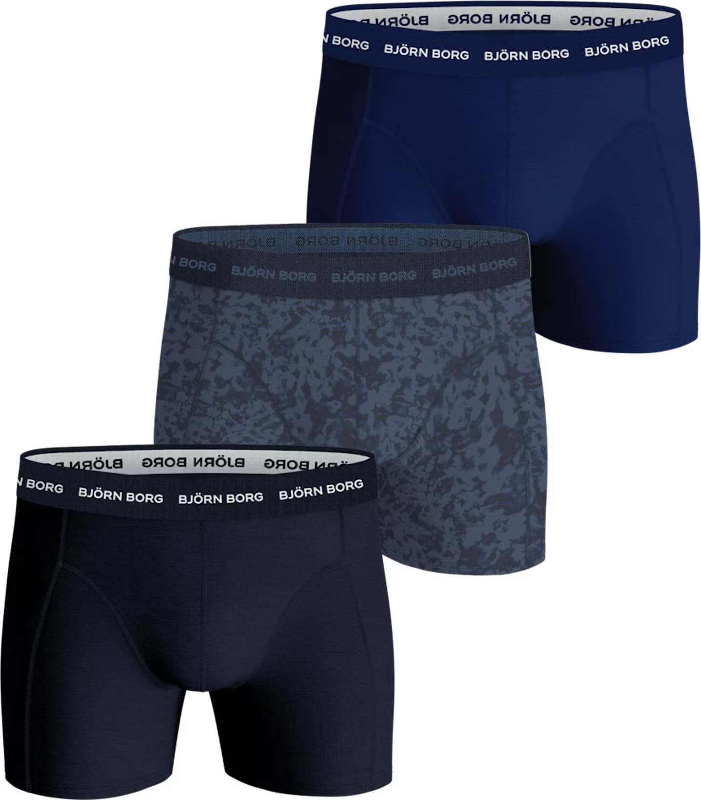 Björn Borg Björn Borg Men's Cotton Stretch Boxer 3-Pack Multipack 7
