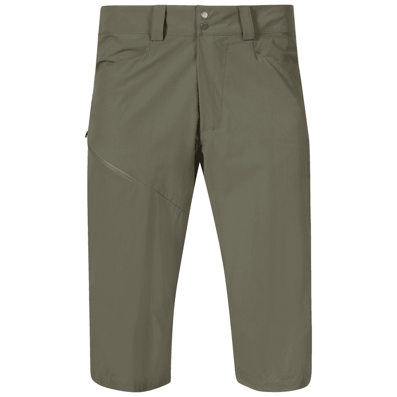 Bergans Bergans Men's Vandre Light Softshell Long Shorts Green mud