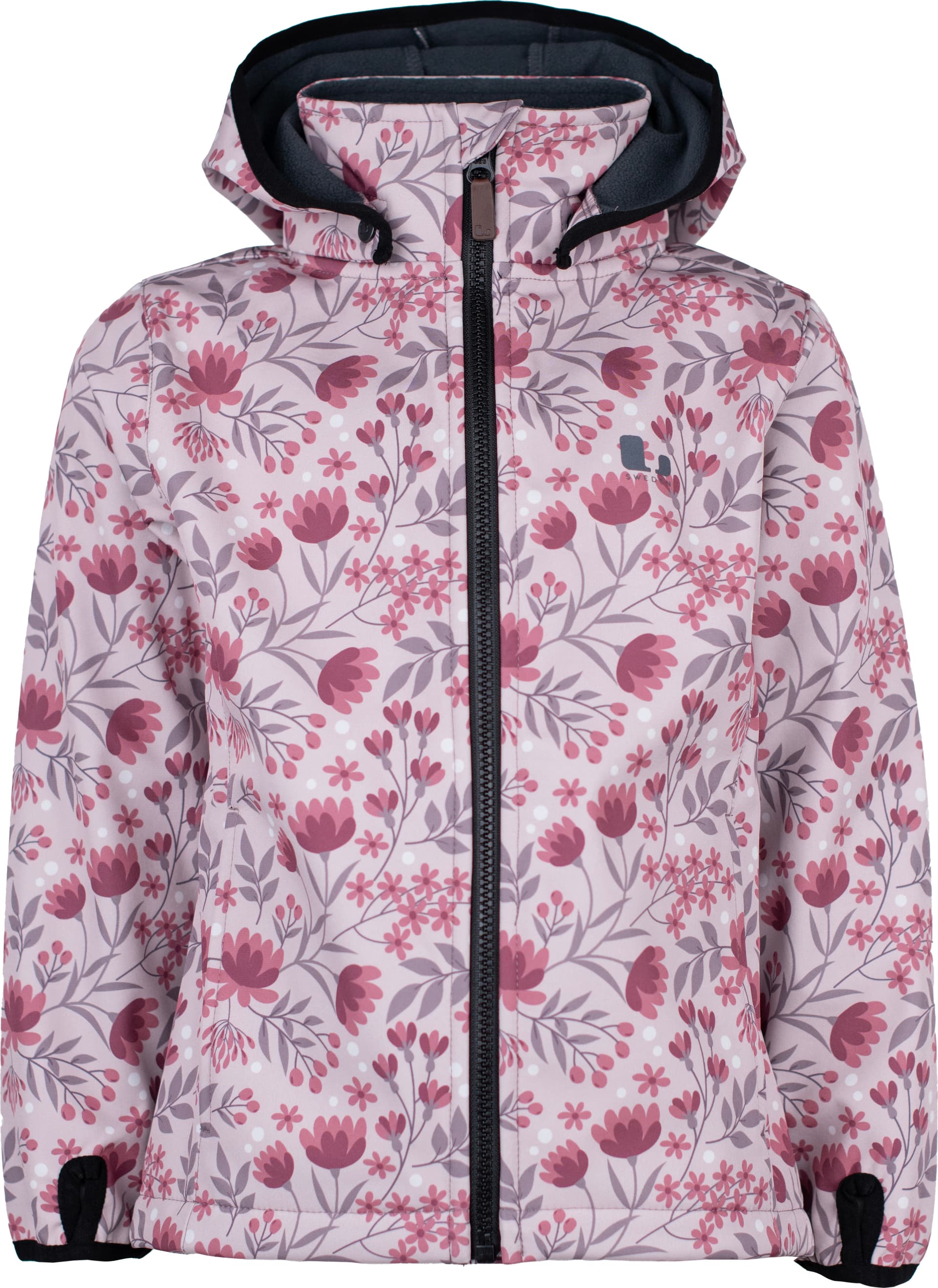 Lindberg Lindberg Kids' Melbourne Softshell Jacket Pink/dry Rose