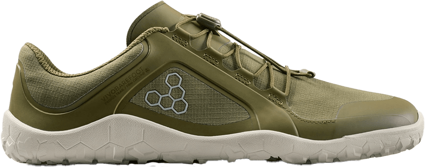 Vivobarefoot Vivobarefoot Women's Primus Trail III All Weather FG Dark Olive/White