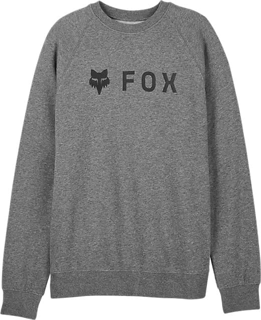 FOX Fox Men's Absolute Fleece Crew Heather Graphite