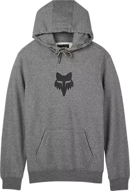 FOX Fox Men's Fox Head Pullover Hoodie  Heather Graphite