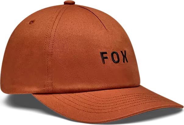 FOX Fox Wordmark Adjustable Hat Cognac