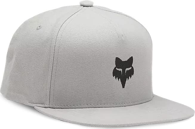 FOX Fox Fox Head Snapback Hat Steel Grey