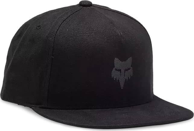 FOX Fox Fox Head Snapback Hat Black/charcoal