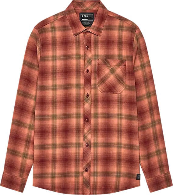 FOX Fox Men's Survivalist Stretch Flannel Rust