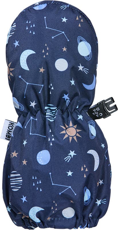 Kombi Kombi Kids' Baby Bear Mittens Navy Baby Space