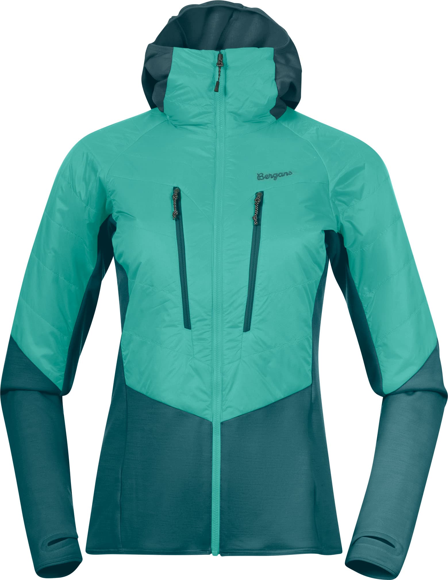 bergans Bergans Women's Tind Light Insulated Jacket  Light Malachite Green/Malachite Green