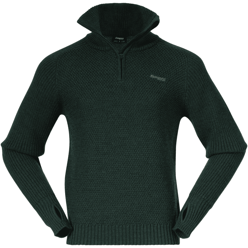 Bergans Bergans Men's Ulriken Jumper Dark Green Mud