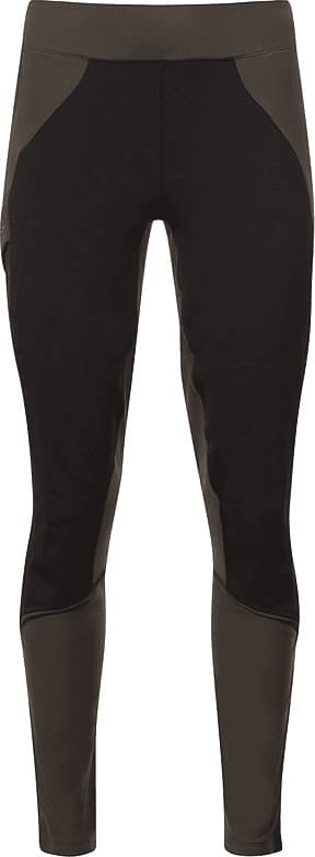 Bergans Bergans Women's Fløyen Winter Tights Dark Green Mud/Black