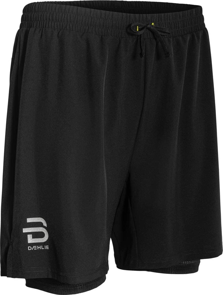 Dæhlie Dæhlie Men's Shorts Run 2-in-1 Black
