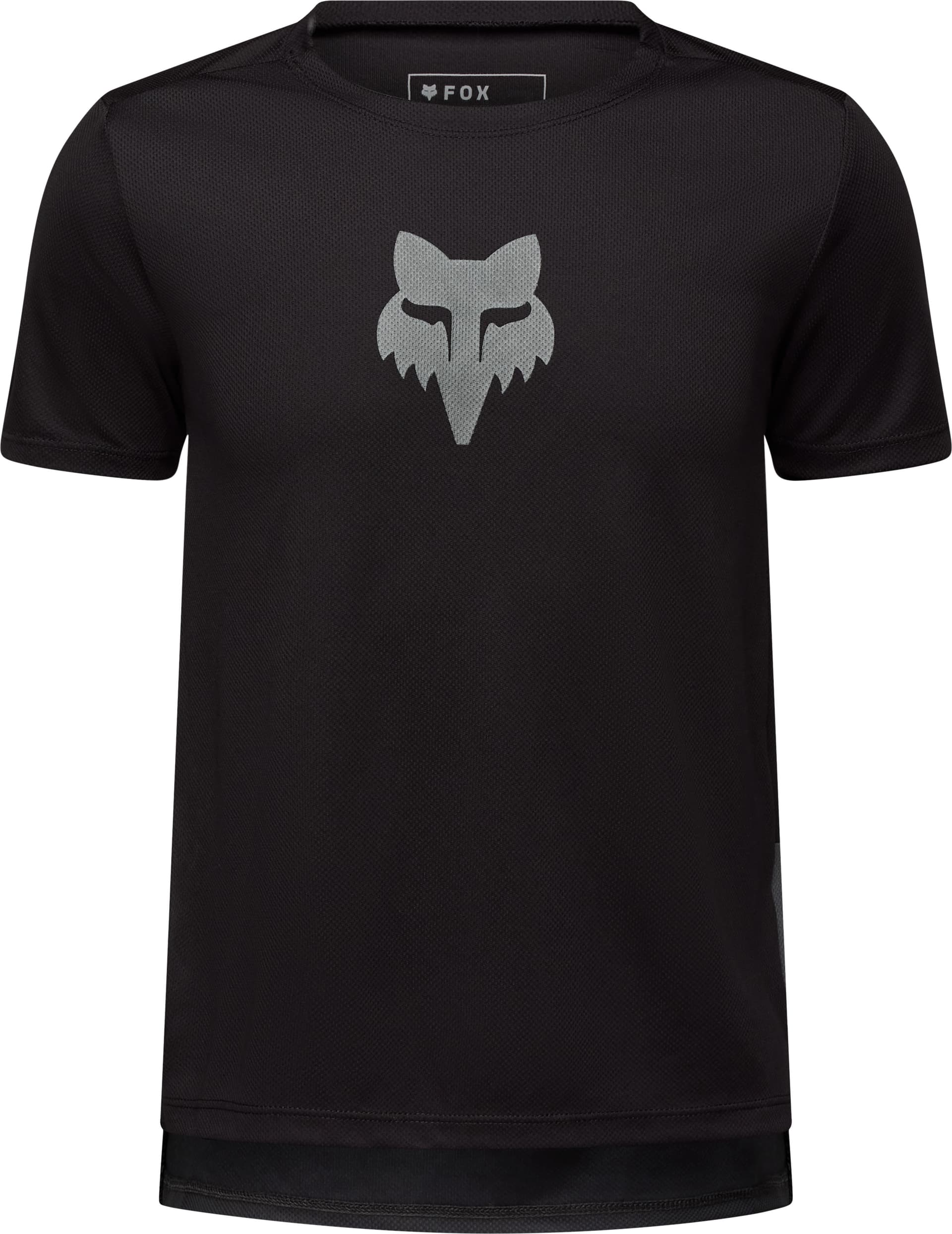 FOX Fox Youth Ranger Short Sleeve Jersey Fox Head Black